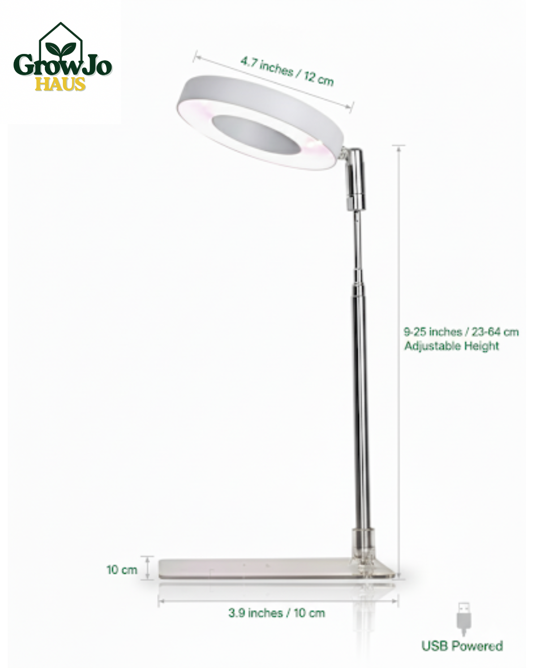 π± Full Spectrum Indoor LED Grow Light with Adjustable Stand