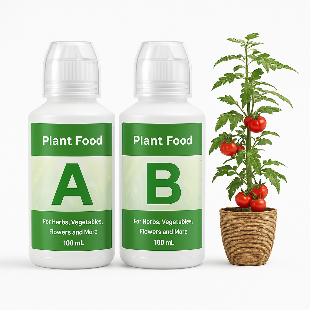 Hydroponic Nutrient Liquid A and B Fertilizer Solution Kit Hydroponic