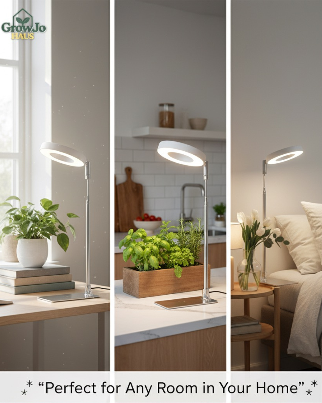 🌱 Full Spectrum Indoor LED Grow Light with Adjustable Stand