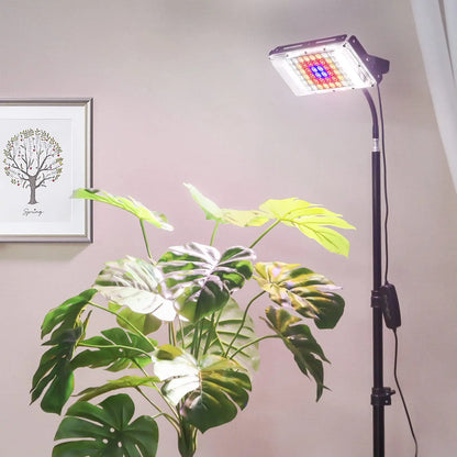 LED Grow Light Full Spectrum Floor Plant Lights Dimmable On/Off Switch Timer Adjustable Tripod Stand Grow Lamp for Indoor Plants