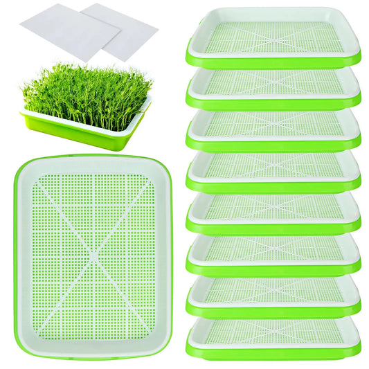 Microgreens Sprouter Tray Hydroponic / Sprouting Tray For Sprout