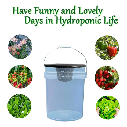 6 Inch Net Pot For 5 Gallon Buckets Wide Lids 5 Pack