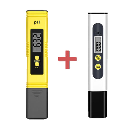 TDS Meter 0-9990ppm Digital PH Meter 0.01 PH High Precision Pen Water