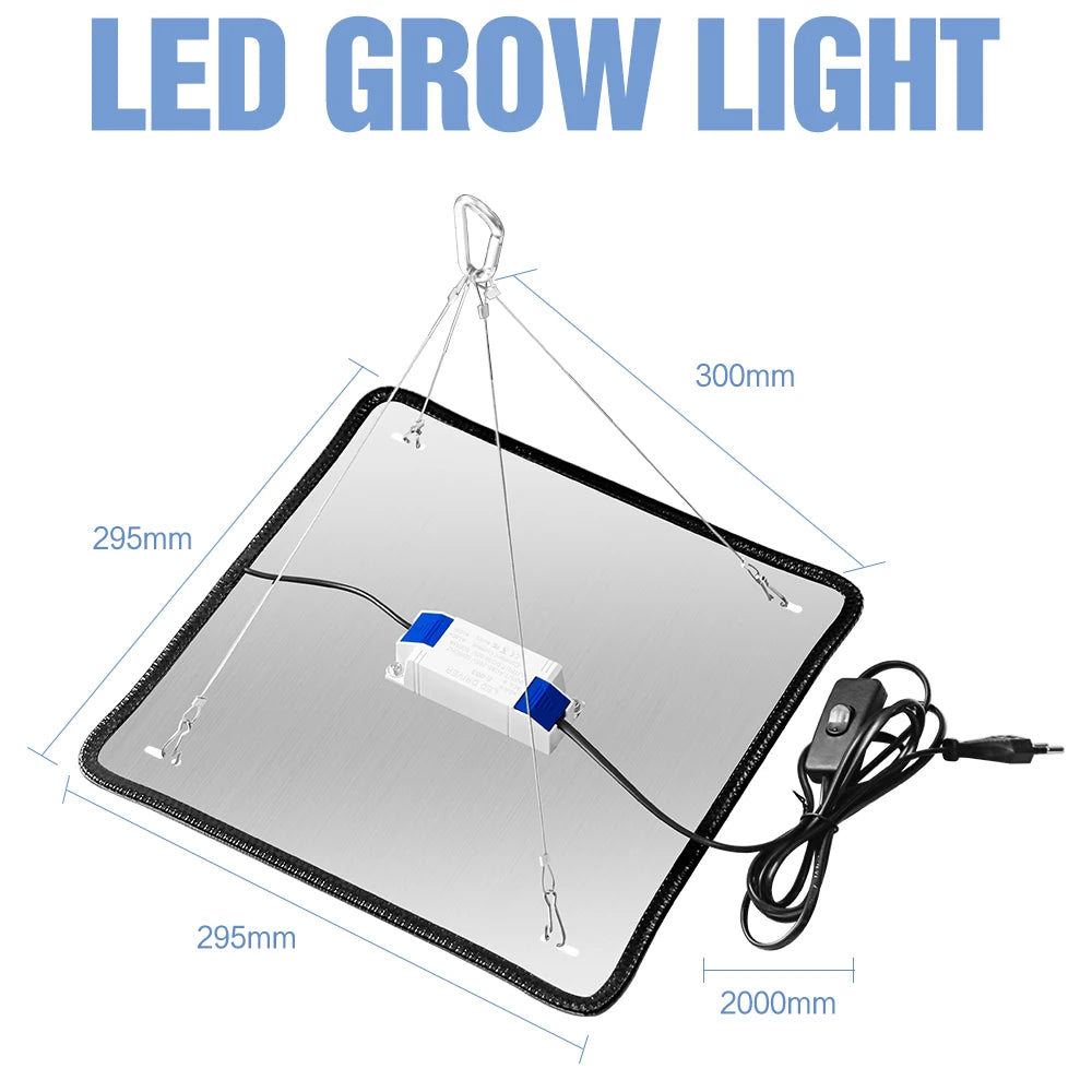 LED Full Spectrum Phytolamp For Plants Grow Light Indoor Flower Seeds