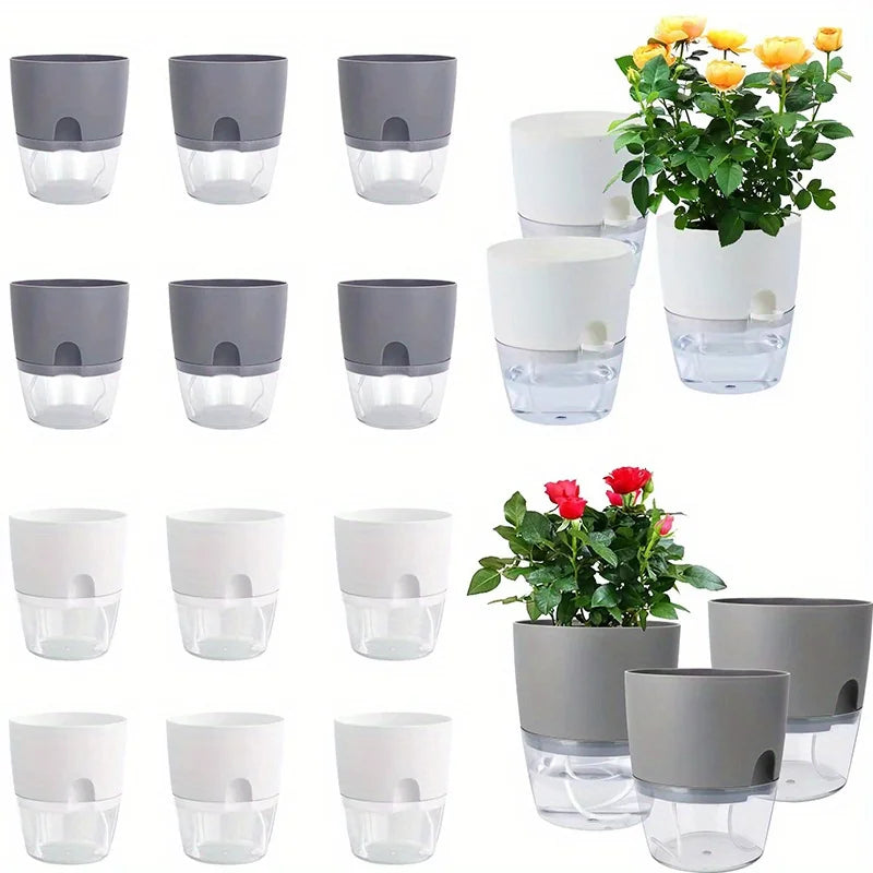 GrowJo Self-Watering Planter Set (5/10PCS)