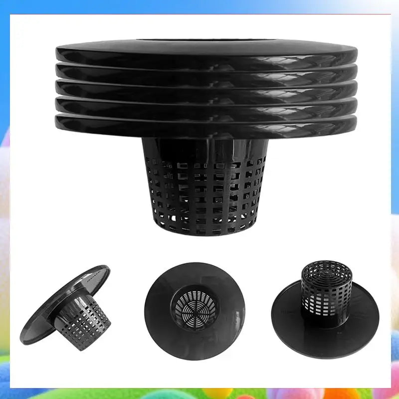 6 Inch Net Pot For 5 Gallon Buckets Wide Lids 5 Pack