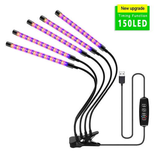 3 Colors LED USB Grow Light Phytolamp for Plants with Control Full