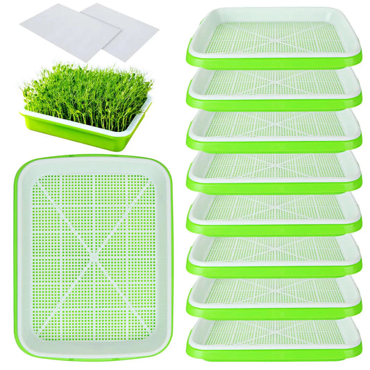 Microgreens Sprouter Tray Hydroponic / Sprouting Tray For Sprout