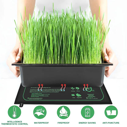 10/25/50CM Seedling Heat Mat Indoor Plants Germination Waterproof
