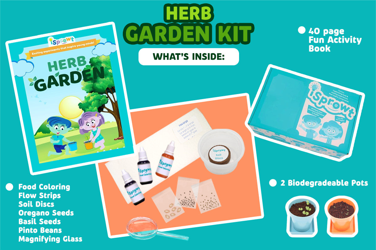 Fun, Hands-On Engaging STEM Kit - Herb Garden