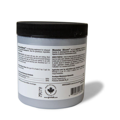 Monster Bloom Hydroponic Fertiliser 130g Grotek Fertilizer Additive
