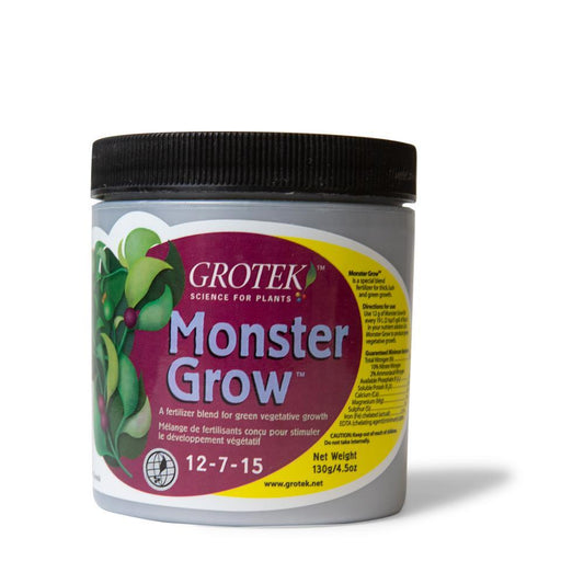 Monster Grow Pro Hydroponic Fertiliser 130g Grotek Fertilizer Growth
